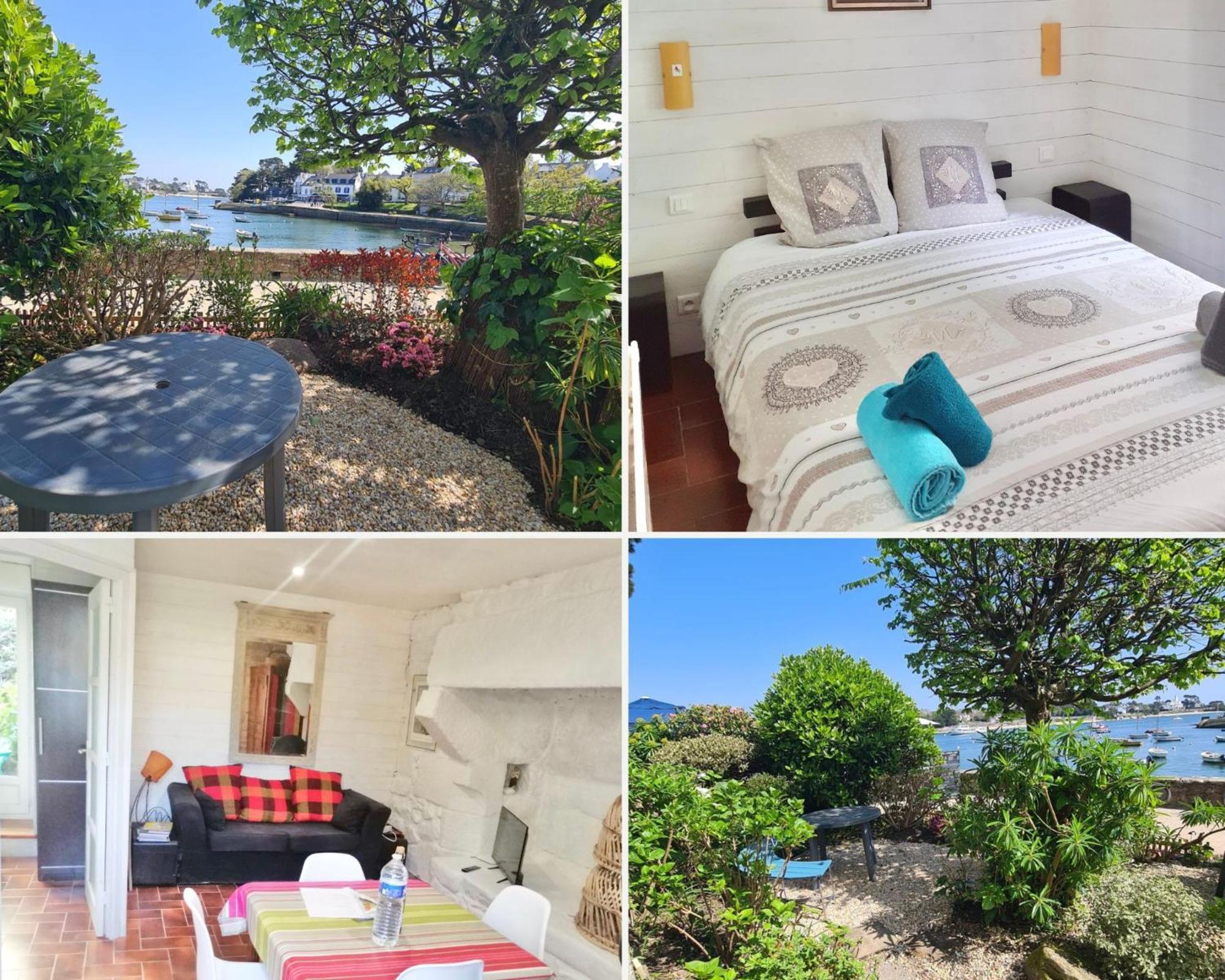 Le Ste Marine - Ptit Coin De Paradis Vue Sur Le Port - Wifi - Entree Autonome Combrit Bagian luar foto